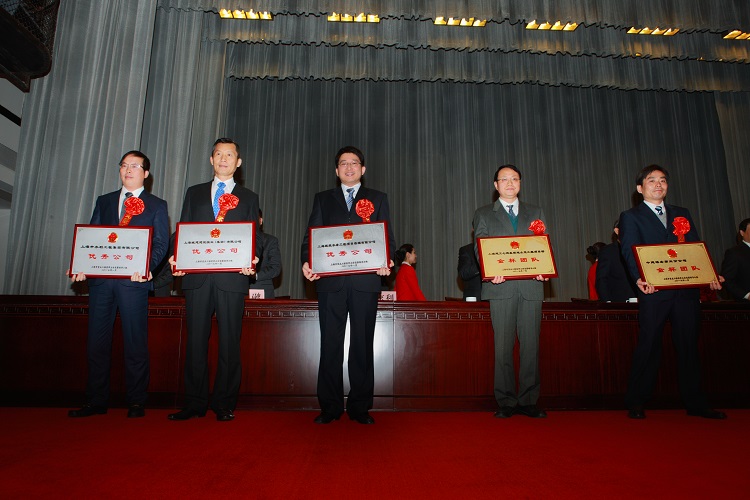 水务工程公司连续第二年被评为2016年度上海市重点工程实事立功竞赛&ldquo;优秀公司&rdquo;