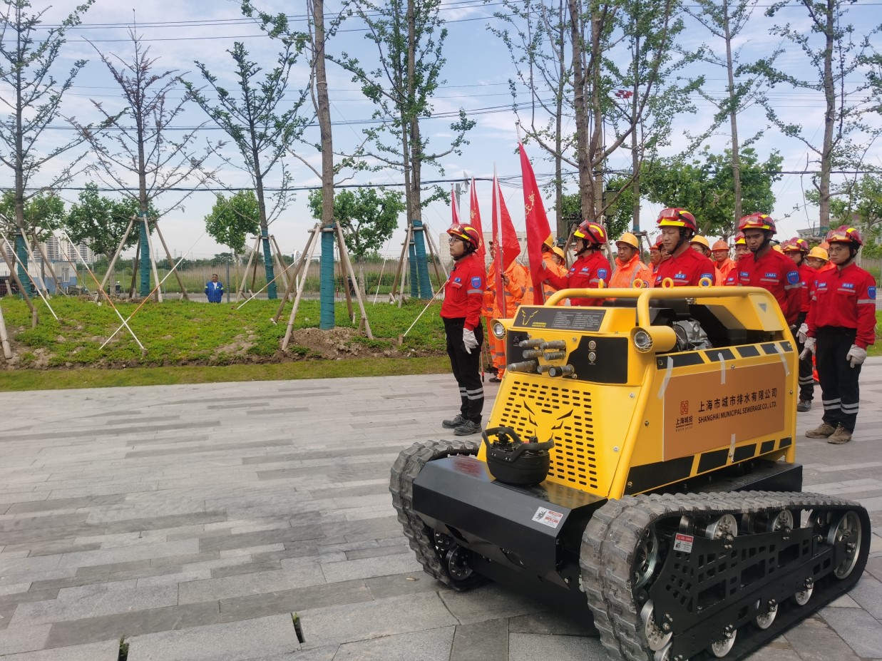 &ldquo;大水牛&rdquo;&ldquo;小河马&rdquo;齐上阵  上海城投水务提升防汛能力